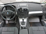 BMW X3 Typ E83/X83 Alu Fußmatten Set 5-tlg. DBE-S